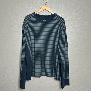 Men’s striped Prana Long sleeve shirt